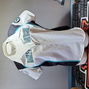 Harley Davidson zippered shirt